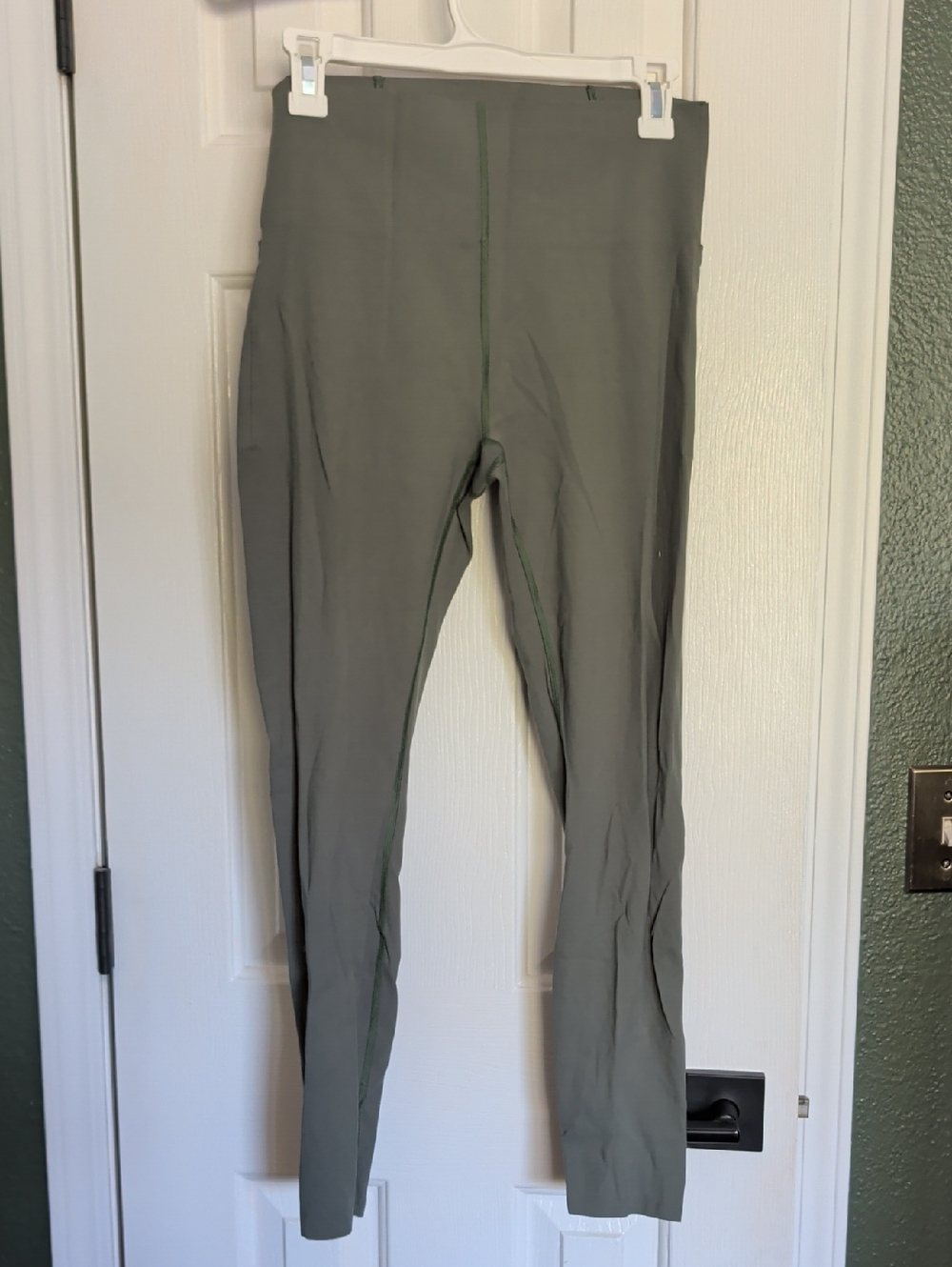 Target Olive Green High-Waist Leggings - Picture 1 of 5
